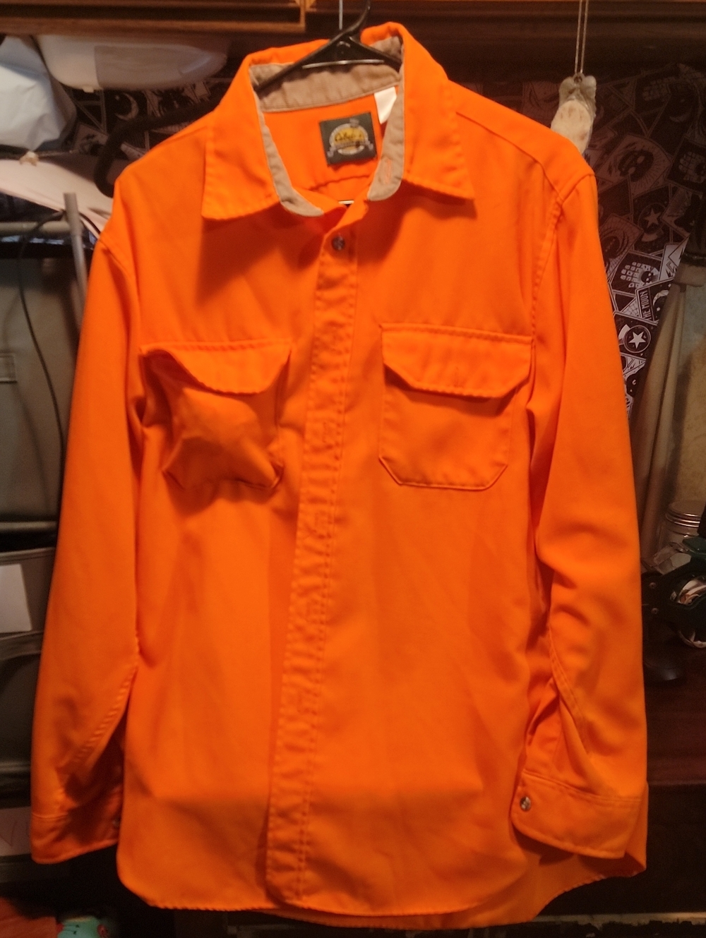 Cabela's Orange Lightweight Shirt Jacket